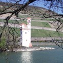 Der M�useturm bei Bingen (auf einer Insel im Rhein)